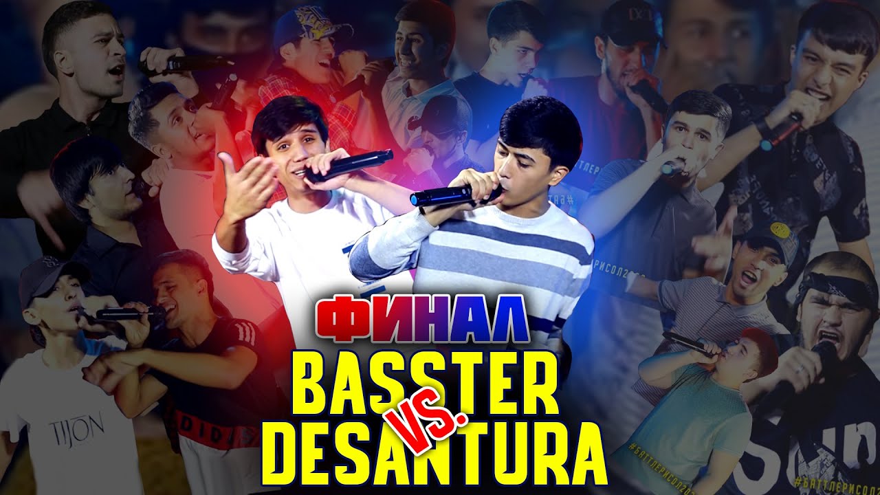 Rap battle final Basster vs Desantura